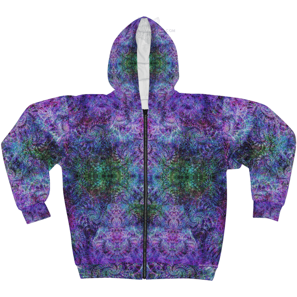 Morgan Starfox - Heaven's Gate - Unisex Full-Zip Hoodie — Morgan